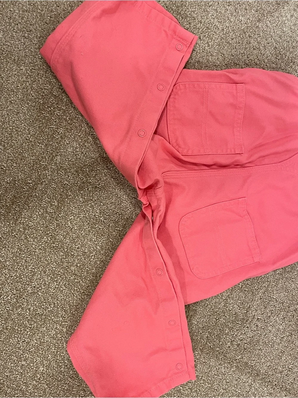 Carhartt Kids Pink Bib Overalls